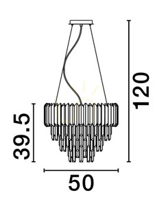 ACATEN Luces Exclusivas Pendelleuchte LE43574 small 1