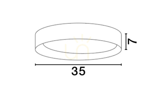 Prüfen Plafond ROSITA Luces Exclusivas LE43586