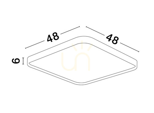 Prüfen Plafond AGOSTA Luces Exclusivas LE43604