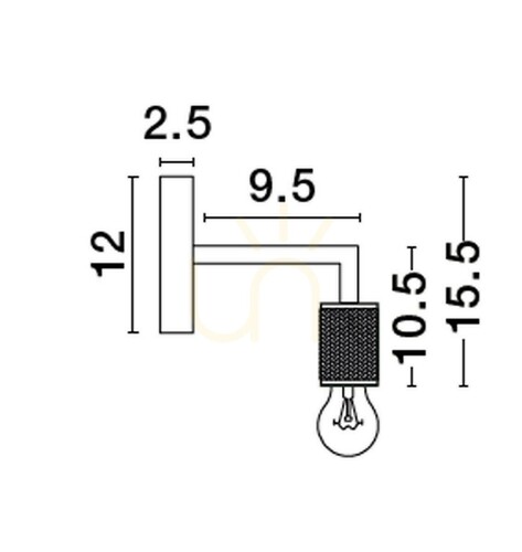 Prüfen BAJIO Wandleuchte von Luces Exclusivas LE43610