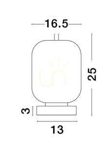 PILAR Luces Exclusivas Tischleuchte LE43655 1 PILAR Luces Exclusivas Tischleuchte LE43655 small 1
