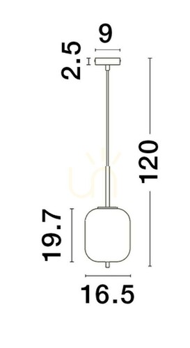 Prüfen PILAR Luces Exclusivas Pendelleuchte LE43665