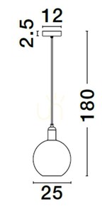 BALCHE Pendelleuchte von Luces Exclusivas LE43694 small 1