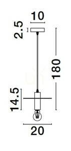 BAJIO Pendelleuchte von Luces Exclusivas LE43704 small 1