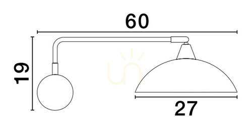 Prüfen BAMORE Luces Exclusivas Wandleuchte LE43710