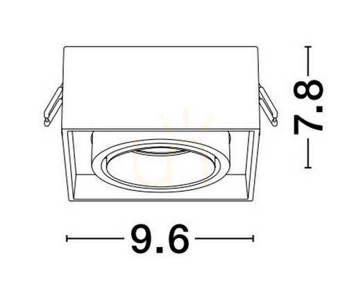 Prüfen Spot ACAMIEL Luces Exclusivas LE61617