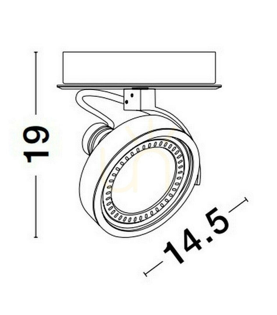 Aussicht ACASICO Luces Exclusivas Moderne Lampe LE61630 ACASICO Luces Exclusivas Moderne Lampe LE61630