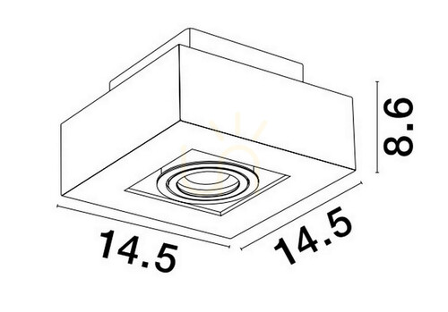 Prüfen Spot ACATENO Luces Exclusivas LE61635