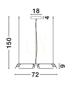 ROCA Luces Exclusivas Pendelleuchte LE44229 3 ROCA Luces Exclusivas Pendelleuchte LE44229 small 3