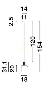 ORAN Luces Exclusivas Pendelleuchte LE44243 2 ORAN Luces Exclusivas Pendelleuchte LE44243 small 2