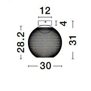 Plafond RITA Luces Exclusivas LE44256 small 2