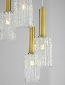 Luces Exclusivas OROYA LE44337 Pendelleuchte, goldfarben, 5 × E27 small 2
