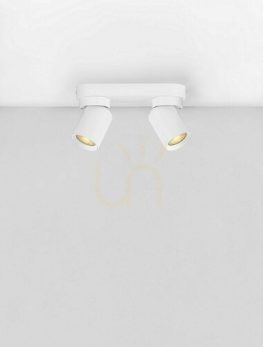 Prüfen Deckenstrahler Luces Exclusivas GALVEZ LE44398 weiß 2×GU10