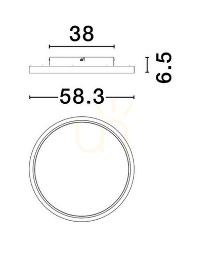 Prüfen Plafond GRACIA Luces Exclusivas LE44411