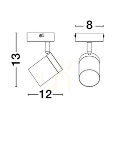 AGUAYTIA Luces Exclusivas Moderne Lampe LE44979 small 1