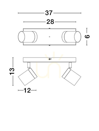 Prüfen AGUAYTIA Luces Exclusivas Moderne Lampe LE44981