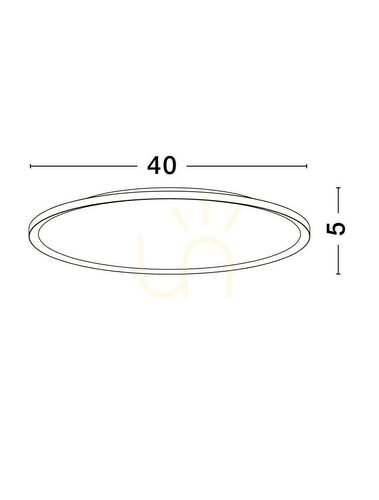 Prüfen Plafond ANTONIO Luces Exclusivas LE44882