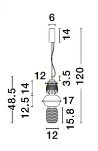 ARROYOS Luces Exclusivas Pendelleuchte LE44495 3 ARROYOS Luces Exclusivas Pendelleuchte LE44495 small 3