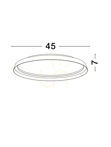 Prüfen Plafond BATALLAS Luces Exclusivas LE44789