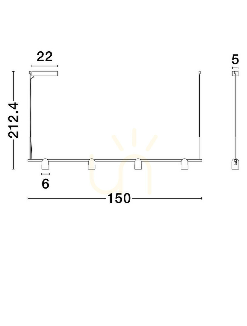 Anzeige BULOBU Pendelleuchte von Luces Exclusivas LE44761 BULOBU Pendelleuchte von Luces Exclusivas LE44761