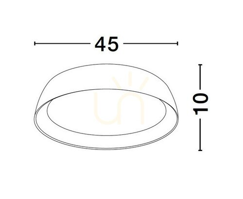 Prüfen Plafond CARACOLLO Luces Exclusivas LE44808
