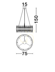 CHOLULA Pendelleuchte von Luces Exclusivas LE44721 small 3