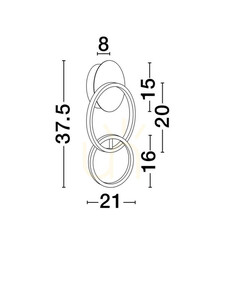 CHULUMANI Luces Exclusivas Wandleuchte LE44821 3 CHULUMANI Luces Exclusivas Wandleuchte LE44821 small 3
