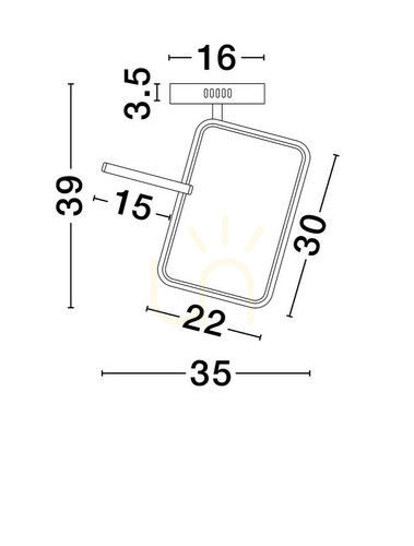 Prüfen CHULUMANI Luces Exclusivas Plafond LE44825