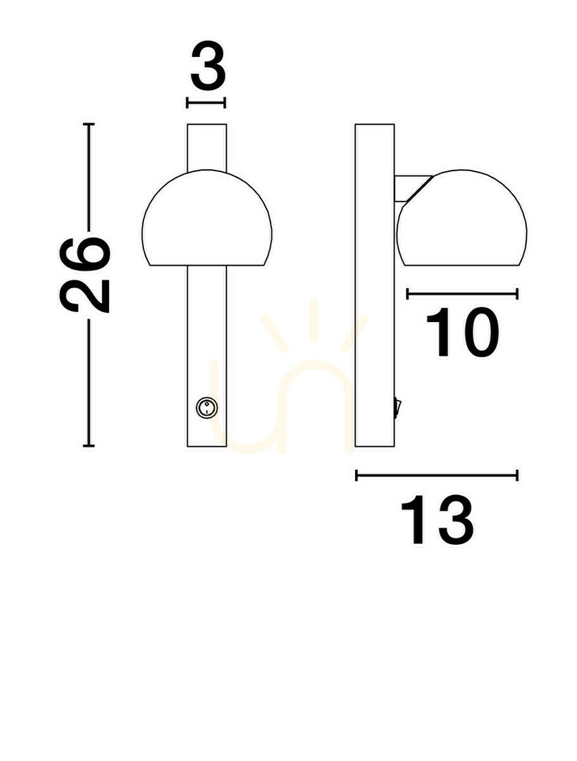 Anzeige FRONTERA Wandleuchte von Luces Exclusivas LE44940 FRONTERA Wandleuchte von Luces Exclusivas LE44940