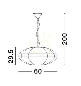 GUARDIA Luces Exclusivas Pendelleuchte LE44580 3 GUARDIA Luces Exclusivas Pendelleuchte LE44580 small 3