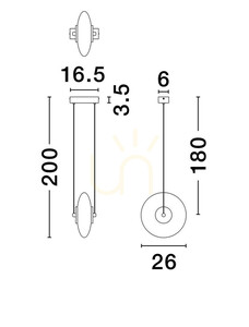 HUACARAJE Pendelleuchte von Luces Exclusivas LE44827 small 1