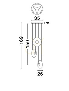HUACARAJE Luces Exclusivas Pendelleuchte LE44829 small 1