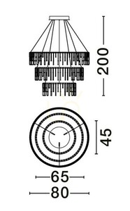HUARAZ Pendelleuchte von Luces Exclusivas LE44445 small 1