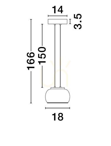 Prüfen HUARMEY Pendelleuchte von Luces Exclusivas LE44842
