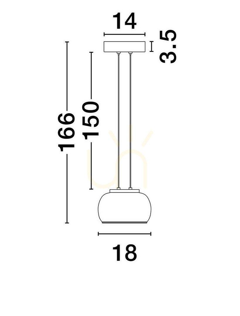 Aussicht HUARMEY Pendelleuchte von Luces Exclusivas LE44842 HUARMEY Pendelleuchte von Luces Exclusivas LE44842