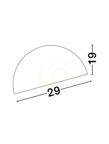 Prüfen Plafond IRONCOLLO Luces Exclusivas LE44906