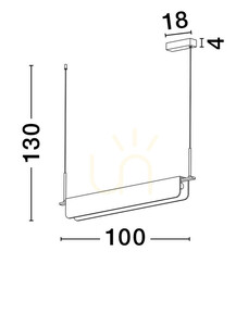MAIRANA Pendelleuchte von Luces Exclusivas LE44621 small 1