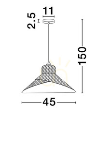 MONSEFU Luces Exclusivas Pendelleuchte LE44859 3 MONSEFU Luces Exclusivas Pendelleuchte LE44859 small 3