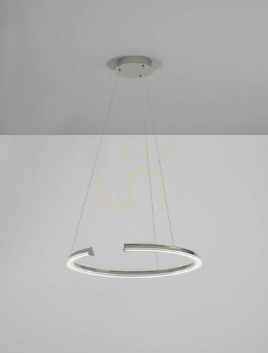 Prüfen LED-Pendelleuchte Luces Exclusivas ORINOCO LE44530 silber 64 cm 3500 K