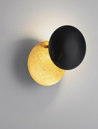 Prüfen LED-Wandleuchte Luces Exclusivas PAIJAN LE44458 schwarz 20 cm