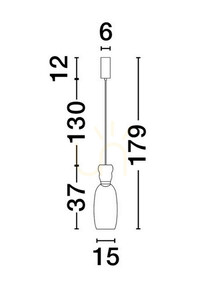 PERENE Pendelleuchte von Luces Exclusivas LE44463 small 3