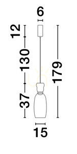 PERENE Pendelleuchte von Luces Exclusivas LE44465 small 3