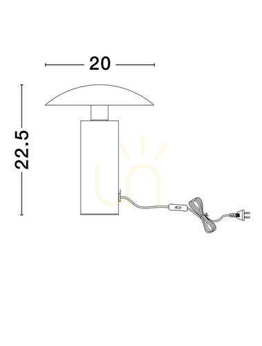 Prüfen TEJERIAS Luces Exclusivas Tischleuchte LE44959