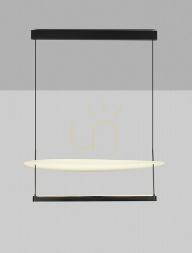 Prüfen Luces Exclusivas TIRAQUE LE44630 LED-Pendelleuchte schwarz-weiß