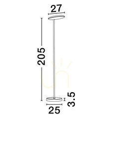 TRUNCADO Stehleuchte von Luces Exclusivas LE44950 small 3