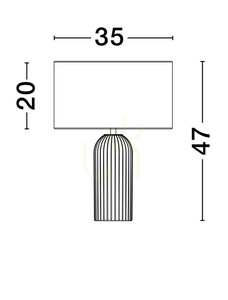 TUMARAPI Luces Exclusivas Tischleuchte LE44961 1 TUMARAPI Luces Exclusivas Tischleuchte LE44961 small 1