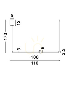 URUBICHA Luces Exclusivas Pendelleuchte LE44689 small 1