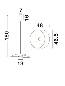 YACUIBA Luces Exclusivas Pendelleuchte LE44739 small 3