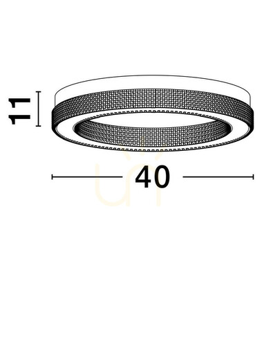Prüfen Plafond YOTAU Luces Exclusivas LE44727