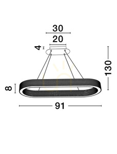 YOTAU Luces Exclusivas Pendelleuchte LE44730 small 3